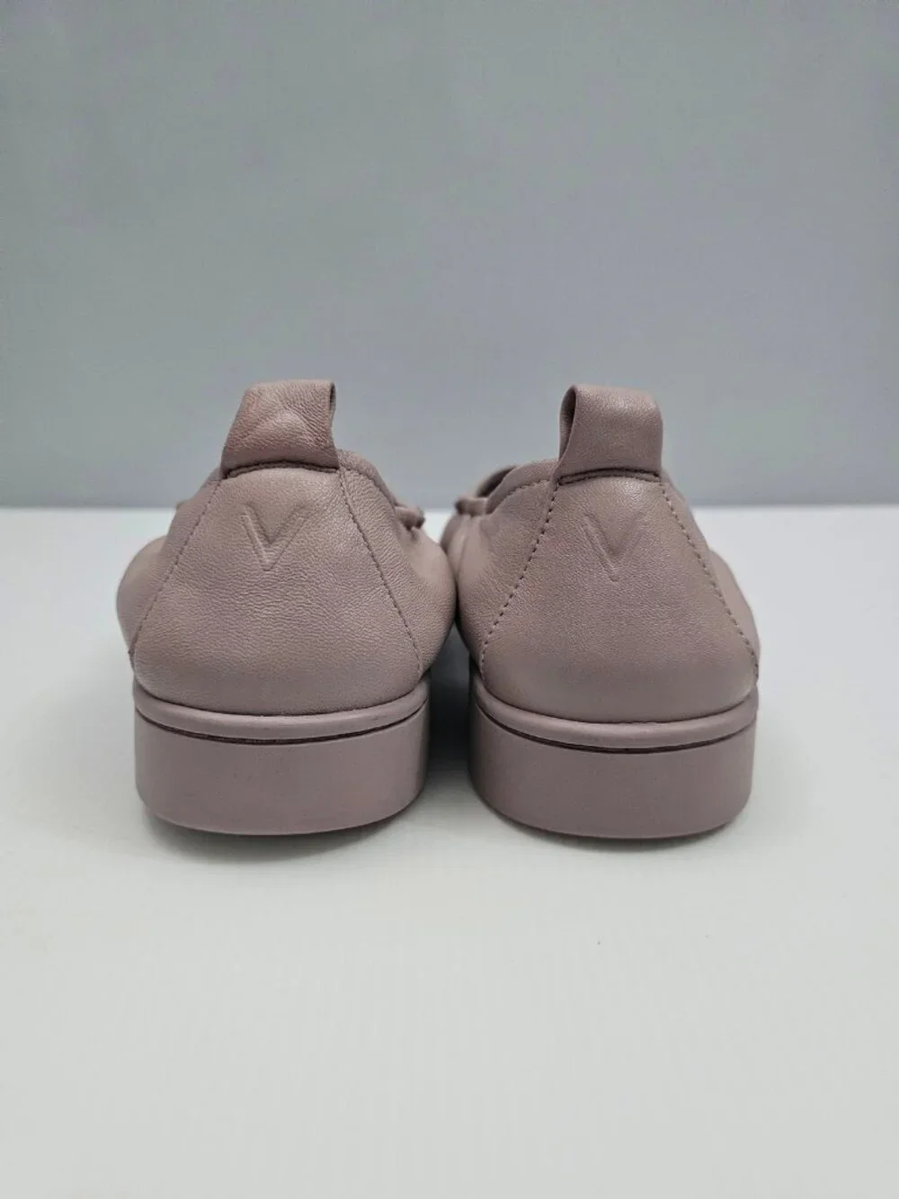 Vionic Uptown Ballet Flats Womens 10 Magnolia Dusk Leather Comfort Slip On